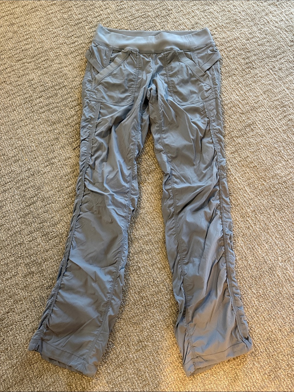 Light grey lululemon Athletic Pants